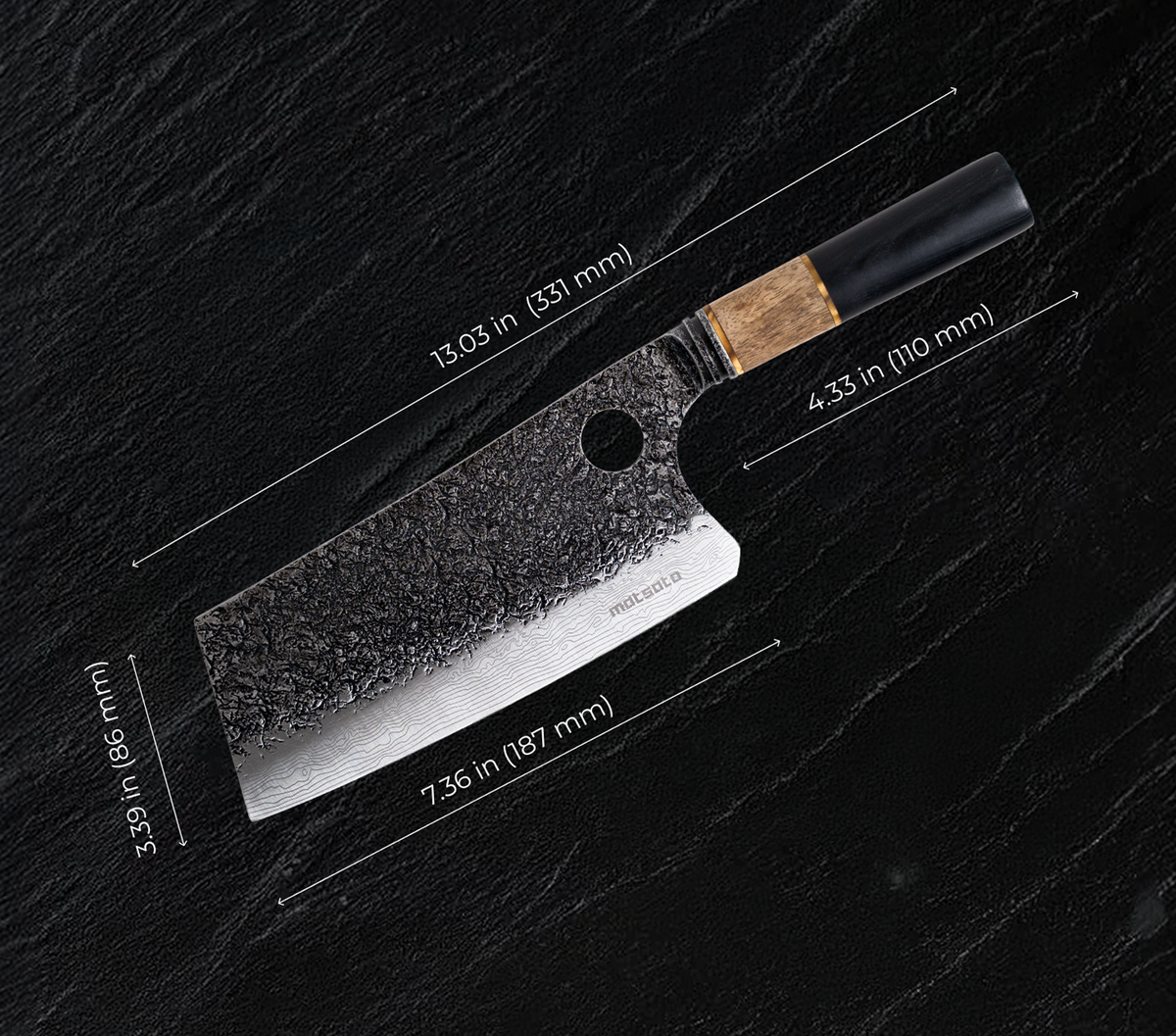 Coltello mannaia Matsato Osuren